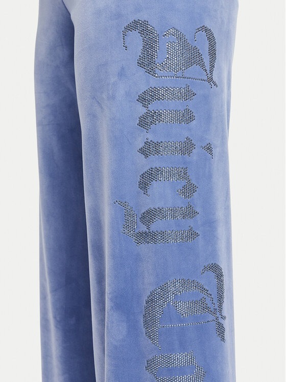 Juicy Couture Juicy Couture Спортивні штани Old Gothic JCWBJ226334 Голубий Regular Fit