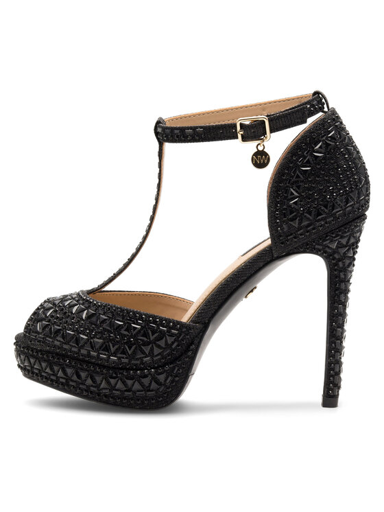 Nine West Nine West Сандали NISA SY015-1NW Черен