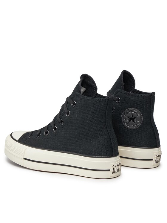 Converse Scarpe da ginnastica Chuck Taylor All Star Lift Hill A05142C Nero 