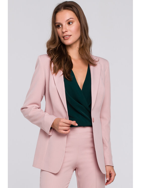 Makover Makover Sako K036 Růžová Regular Fit