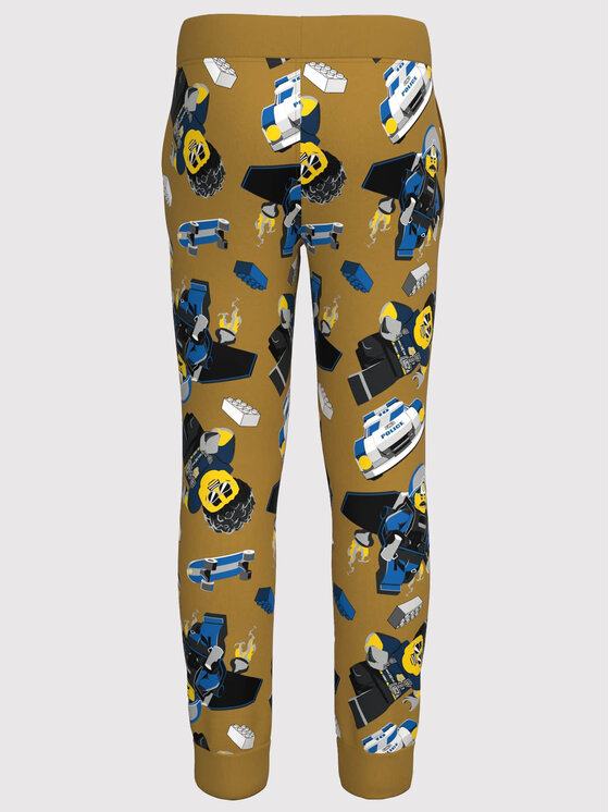 LEGO LEGO Pantaloni da tuta 12010608 Giallo Regular Fit