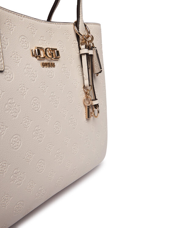 Guess Guess Geantă Anise HWPD99 16230 Écru
