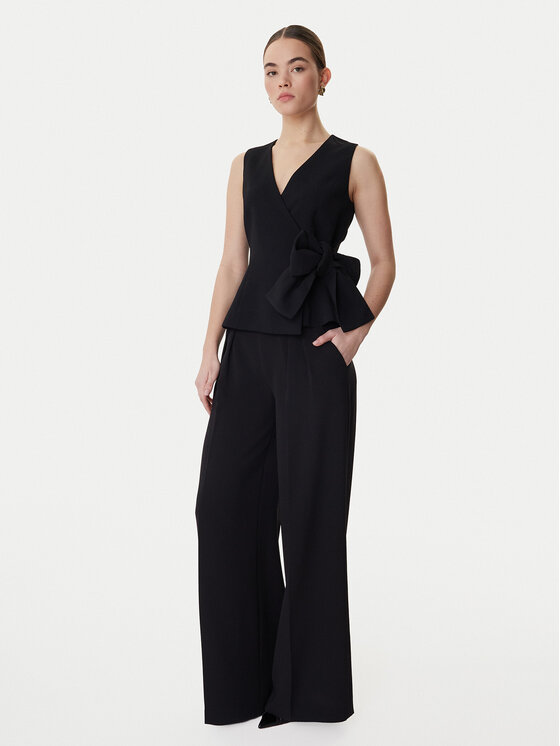 Marella Marella Kamizelka garniturowa Lirica 2613161043 Czarny Regular Fit