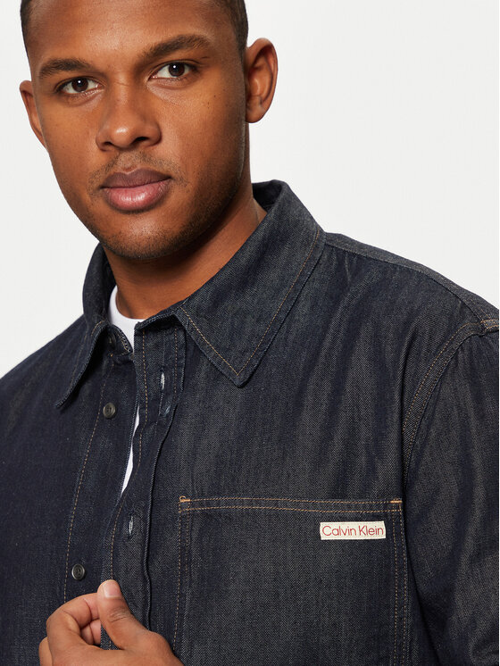Calvin Klein Jeans Calvin Klein Jeans Teksasärk J30J326584 Tumesinine Regular Fit