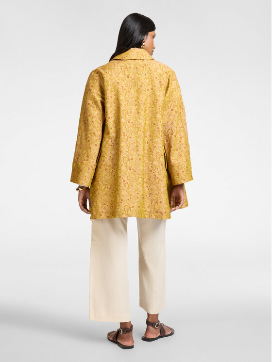 Elena Mirò Elena Mirò Cappotto invernale F239P100195N001 Giallo A-Line Fit