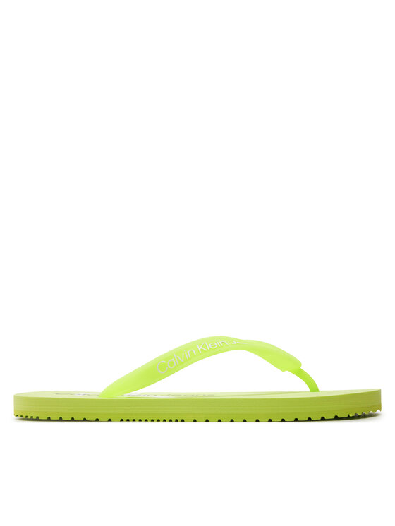 Calvin Klein Jeans Calvin Klein Jeans Šlepetės per pirštą Beach Sandal Monologo Tpu YW0YW01246 Žalia