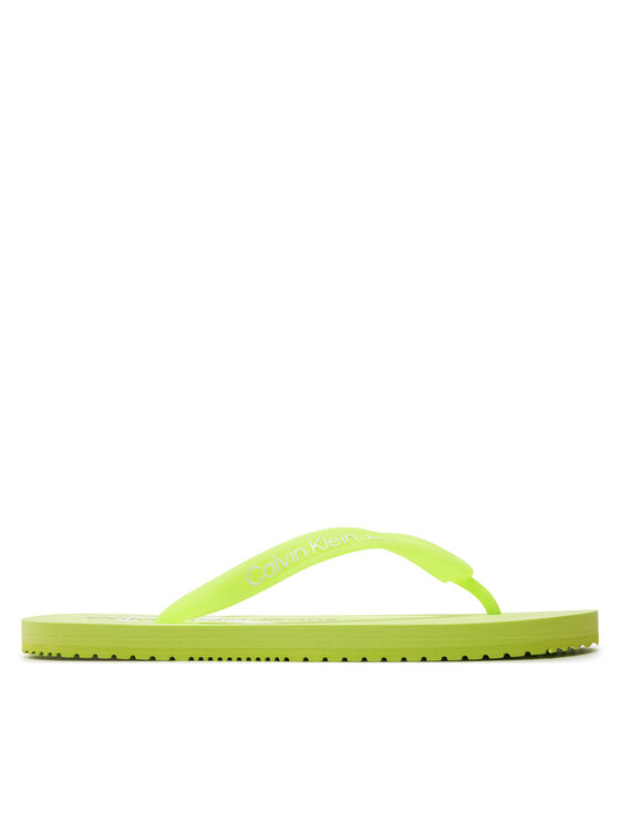 Flip flop Calvin Klein Jeans Beach Sandal Monologo Tpu YW0YW01246 Verde
