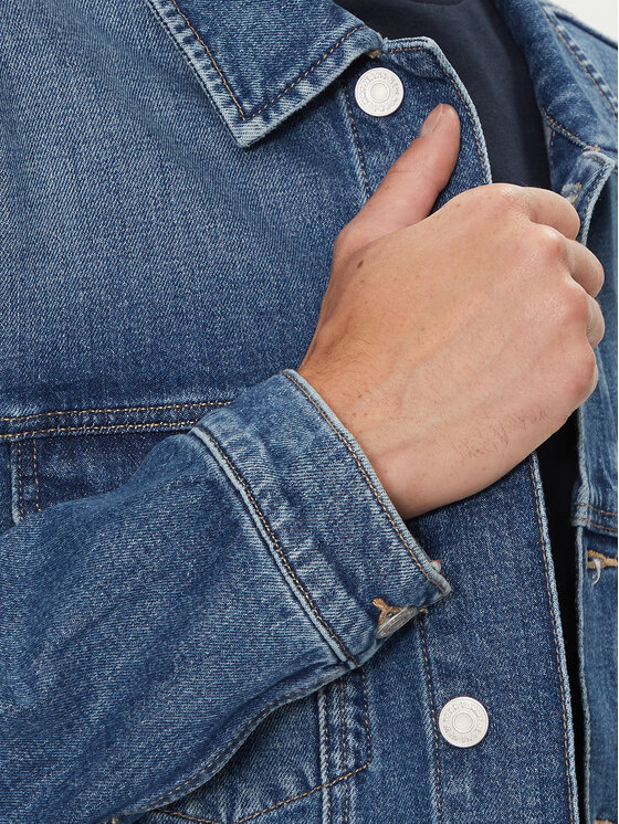 Tommy Jeans Tommy Jeans Kurtka jeansowa Ryan DM0DM20196 Niebieski Regular Fit