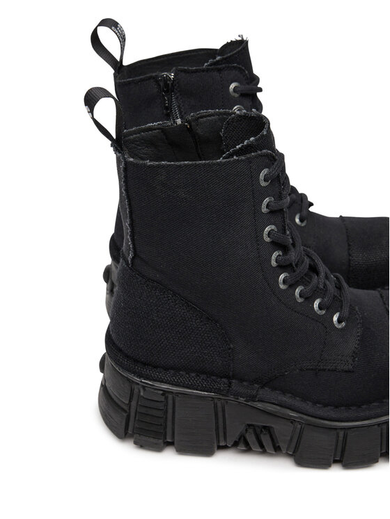 NEW ROCK NEW ROCK Bocanci M-MILI083C-RC7 Negru