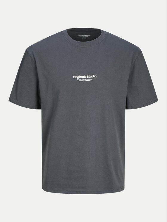 Jack&Jones Jack&Jones Tricou Vesterbro 12240121 Gri Relaxed Fit