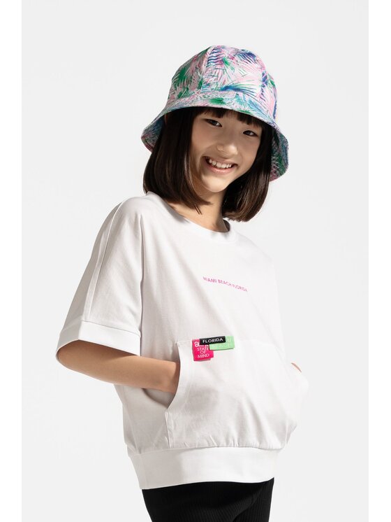 Coccodrillo Coccodrillo T-Shirt WC5143203IGJ-001 Biały Regular Fit