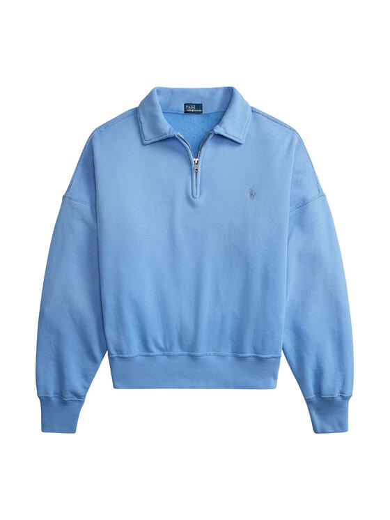 Polo Ralph Lauren Polo Ralph Lauren Mikina 211B18686005 Světle modrá Relaxed Fit