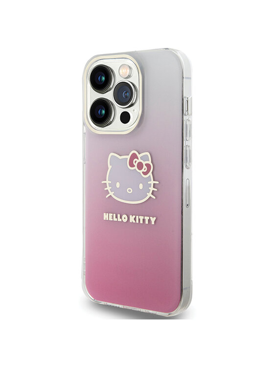 Hello Kitty Hello Kitty Etui na telefon iPhone 15 Pro Różowy