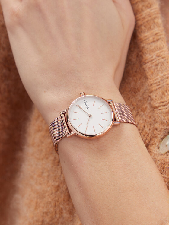 Skagen rose gold on sale