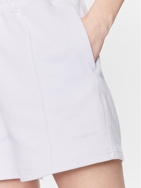 New Balance New Balance Спортни шорти WS23552 Виолетов Relaxed Fit