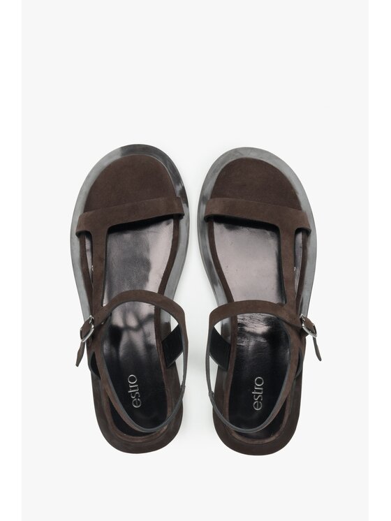 Estro Estro Sandali ER00117370 Marrone