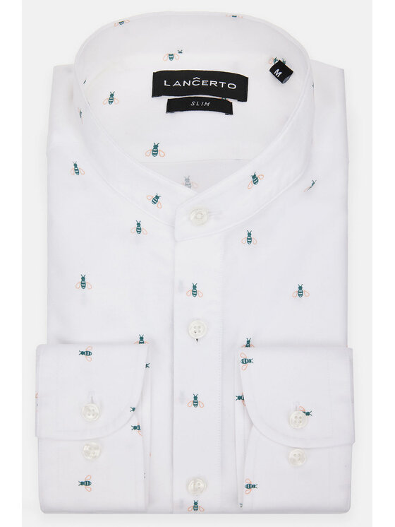 Lancerto Lancerto Koszula Isabel KO073123000008 Biały Slim Fit