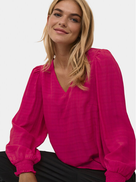 Kaffe Kaffe Bluse Lissa 10508186 Rosa Regular Fit