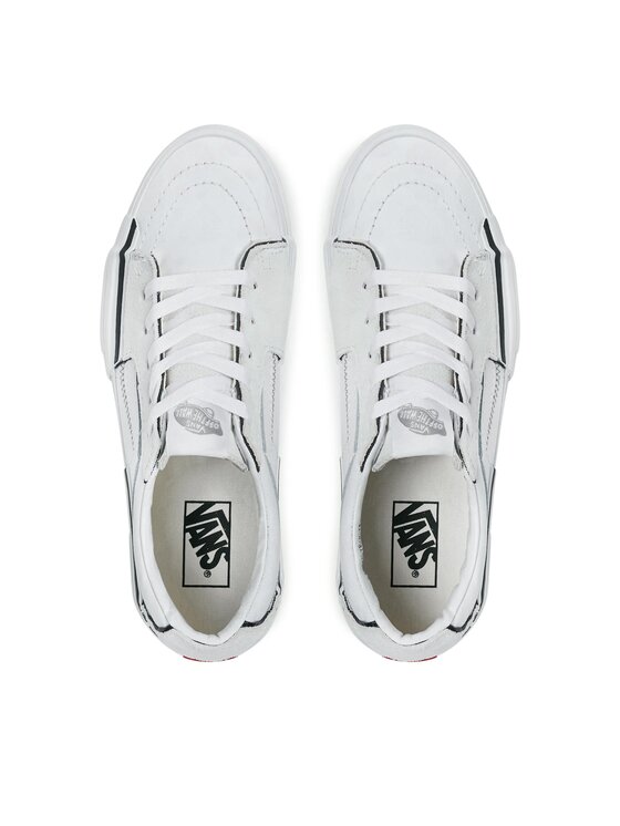 Vans Vans Tenis superge Sk8-Low Reconstruct VN0009QSW001 Bela