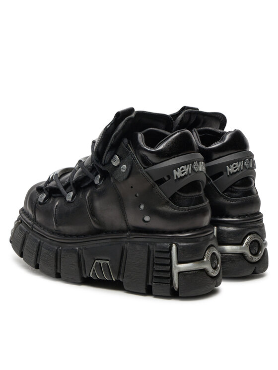 NEW ROCK NEW ROCK Sneakersy M-106-S1 Černá