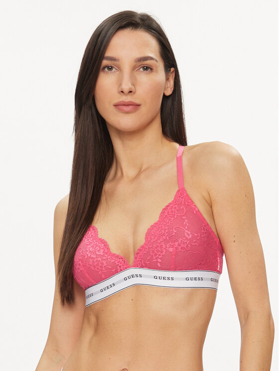 Guess Bralette krūšturis Belle O97C02 KBBT0 Rozā