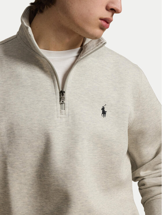 Polo Ralph Lauren Polo Ralph Lauren Majica dugih rukava 710P06234003 Svijetlo siva Regular Fit