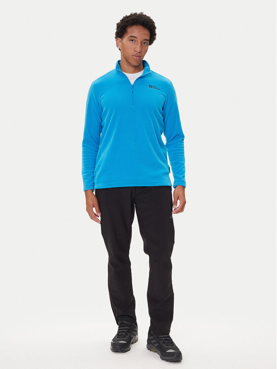 Jack Wolfskin Jack Wolfskin Flis Taunus Hz 1709522 Plava Regular Fit