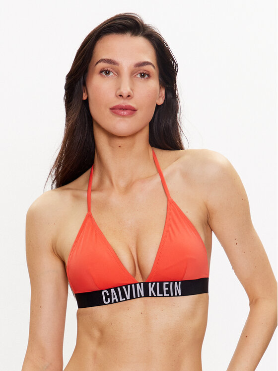 Calvin Klein Swimwear Gornji del bikini KW0KW01963 Oranžna