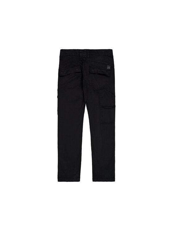Alpha Industries Alpha Industries Spodnie cargo Lieutenant Pant Czarny Straight Leg