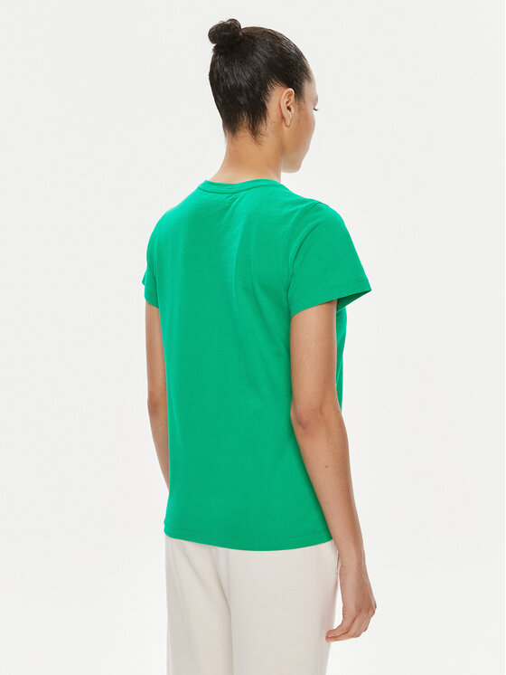Helly Hansen Helly Hansen Marškinėliai W Core Graphic T-Shirt 54080 Žalia Regular Fit