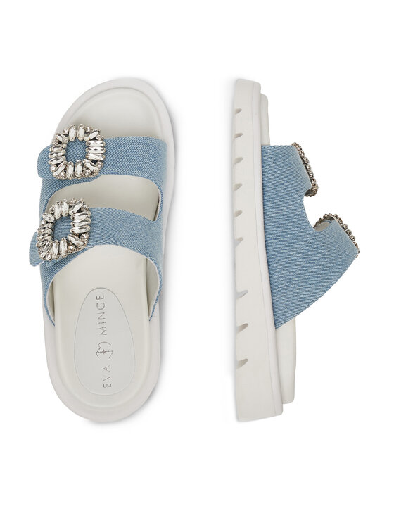 Eva Minge Eva Minge Şlapi LILY-VII75-06-1 Albastru