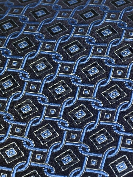 ELSNER ELSNER Γραβάτα JEDWAB ŻAKARD A0822 Μπλε