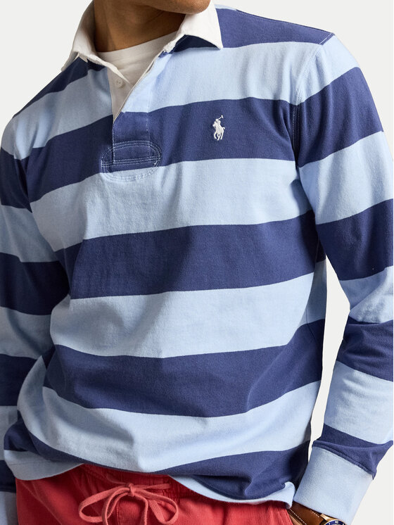 Polo Ralph Lauren Polo Ralph Lauren Polo The Iconic Rugby 710717116032 Blu Regular Fit
