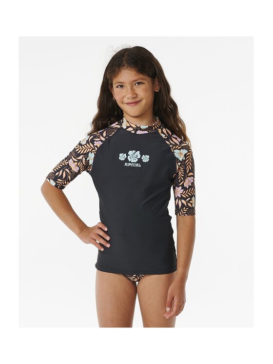 Rip Curl Rip Curl Strój kąpielowy Tropics 3 Piece Set -Girl Czarny