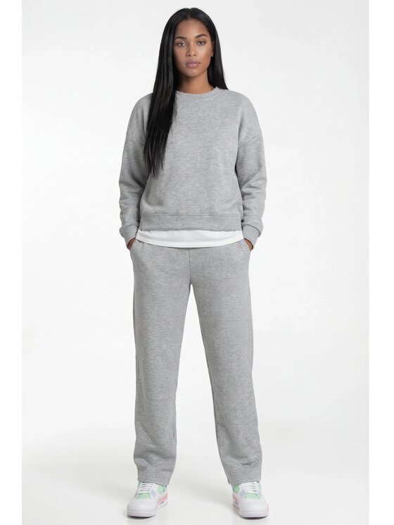 FIGL FIGL Φόρμα M1315 Γκρι Straight Fit