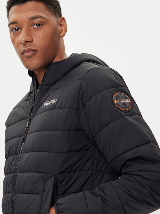 Napapijri Napapijri Зимова куртка A-Gesar H NP0A88U3 Чорний Regular Fit