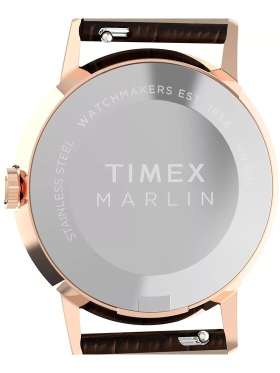 Timex Timex Hodinky TW2Y37700 Hnědá