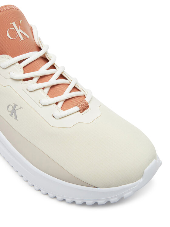 Calvin Klein Jeans Calvin Klein Jeans Tenisice Eva Runner Low Lace Mix In YW0YW01759 Écru