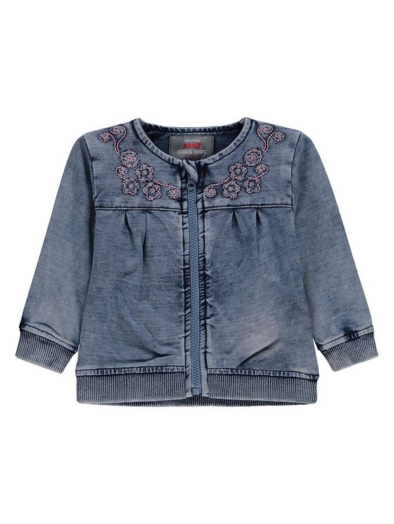 Kanz Kanz Bluza 1912267-0014 Niebieski Basic Fit