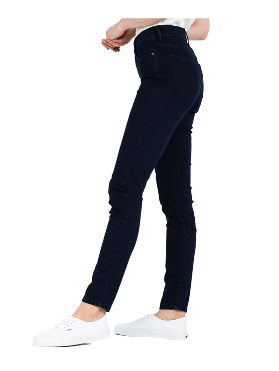 Wrangler Wrangler Jeansy W27HLFP22 Granatowy Skinny Fit