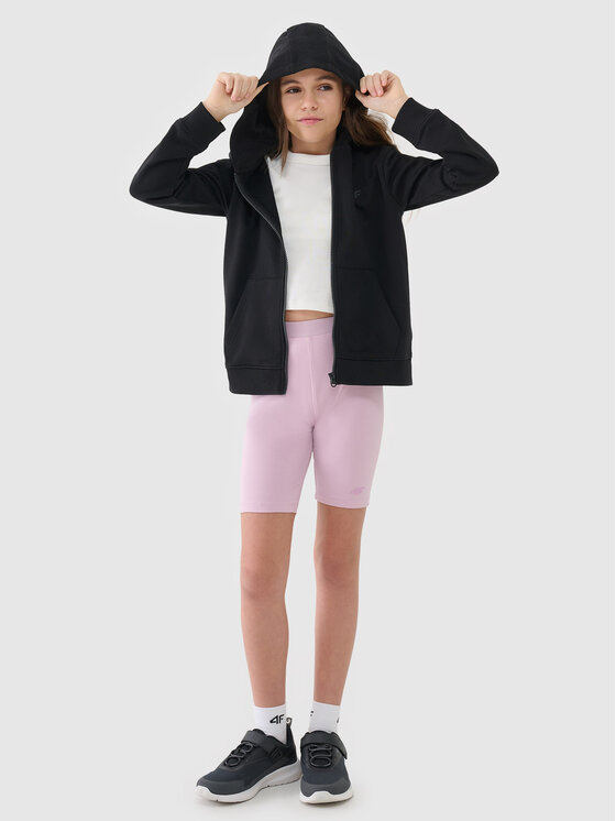 4F 4F Legginsy BASIC+ Różowy jasny