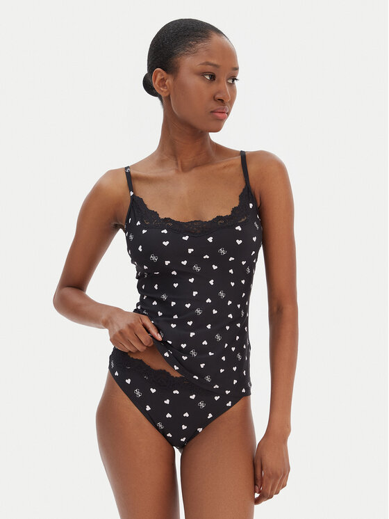 Guess Guess Souprava spodního prádla O6RG09 KG630 Černá