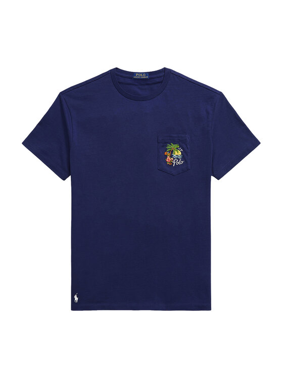 Polo Ralph Lauren Polo Ralph Lauren T-shirt 710B14586001 Blu scuro Classic Fit