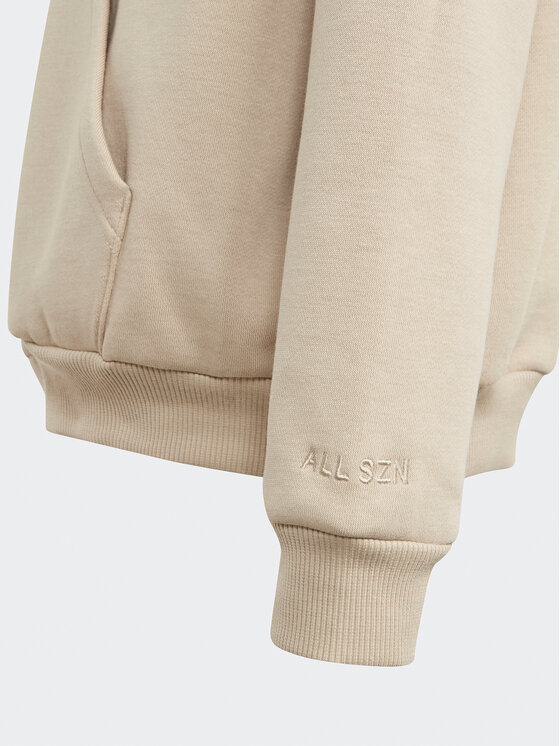 adidas adidas Felpa Fleece IB3233 Beige Loose Fit