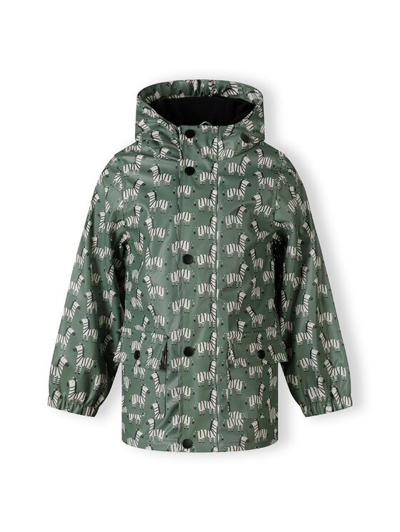 minoti minoti Kurtka przeciwdeszczowa C5503 Khaki Regular Fit