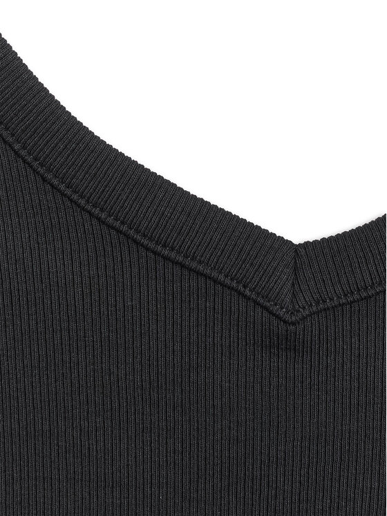 4F 4F Tank top PREMIUM CLUB Czarny Slim Fit