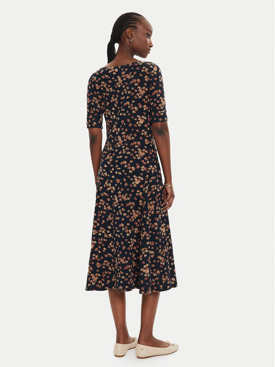 LAUREN RALPH LAUREN Lauren Ralph Lauren Haljina za svaki dan 250946135001 Tamnoplava Slim Fit