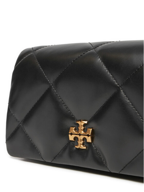 Tory Burch Tory Burch Kabelka Kiara Charm Diamiond Quilt 162139 Černá