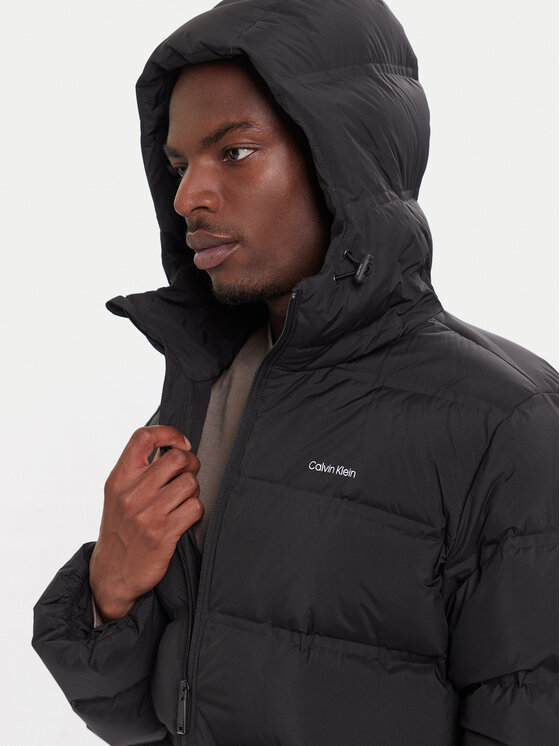 Calvin Klein Calvin Klein Vatovaná bunda LV04LD516G Čierna Regular Fit