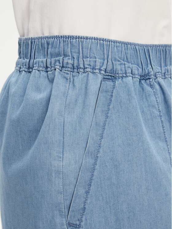 United Colors Of Benetton United Colors Of Benetton Bermudu šorti 4DHJD9022 Zils Relaxed Fit